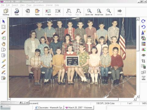 class of 75 in 5th grade