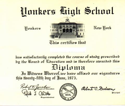 1973 Diploma