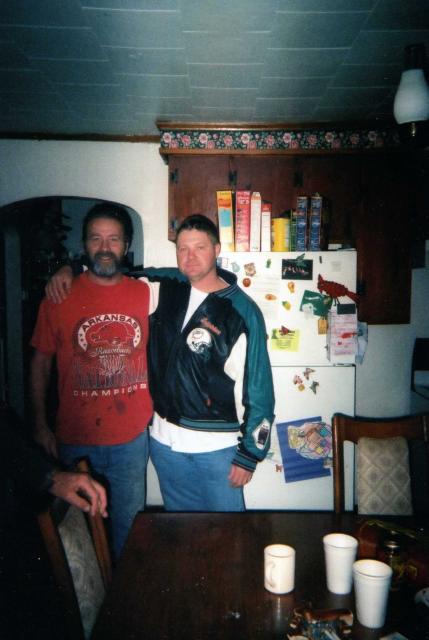 me and my dad in 2005