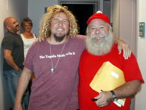 Sammy Hagar & Santa-Kevin Scott