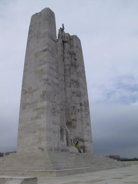 Terry Vimy Monument   Oct 2002