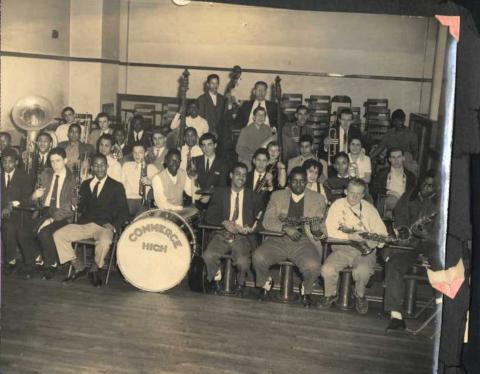 Commerce High School Class of 1957 Reunion - Commerce HS Band