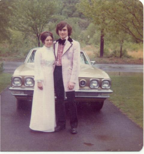 KIM AND GREG, PROM 73, HAPPY TIMES