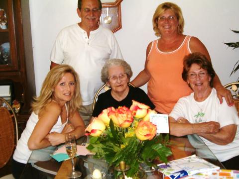 Mom's 94th "B" day