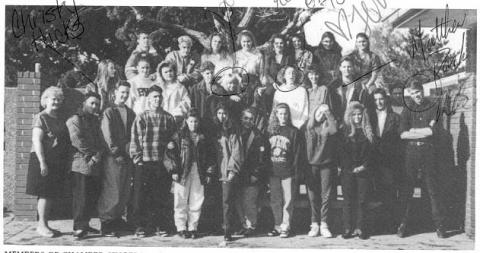 Chamber Singers '93 from yearbook