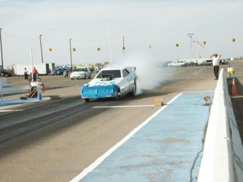 1/8 mile at 5.25 135 mph