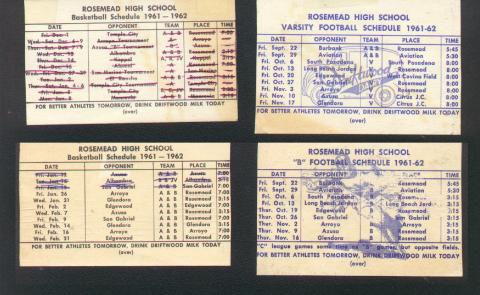 RHS sports sch 1961