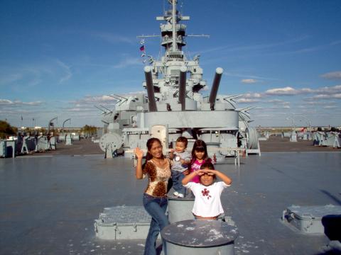 On USS Alabama