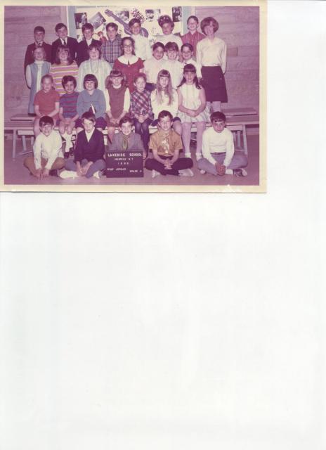 Miss Jordan's 4th Grade Class - 1969