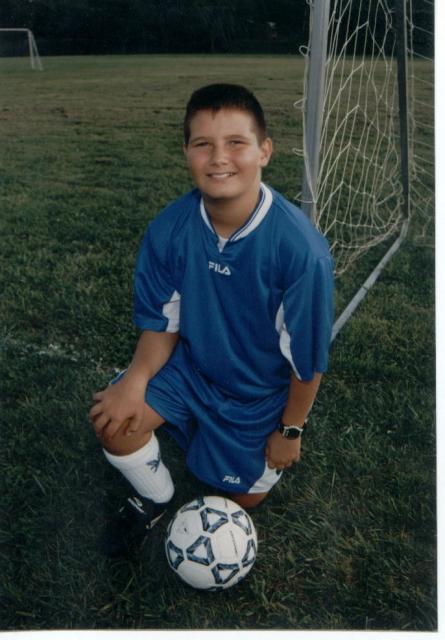 Chris Soccer Pic 2001