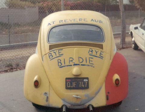 the birdie bug - ooh advertising at its finest 1974