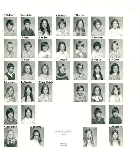 K-Garten 1967-68 - 4th grade 1972