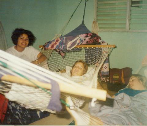 Mexico Trip, Julie, Janell, Jayana, 1992