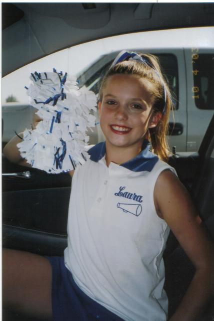 laura, cheerleader 11 yrs.old 2004