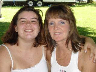 shelby and my mom 2005