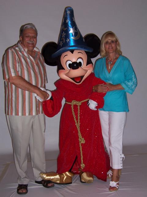 Chas Fantasia Mickey and Nila