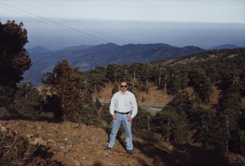 1999 On Mount Olympus in Cyprus