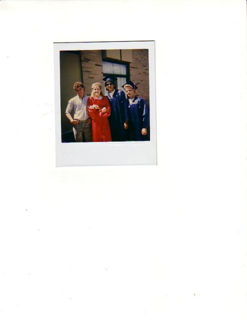 Graduation photos from 1988
