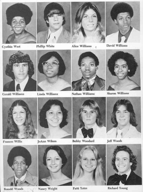 Pensacola High School Class of 1977 Reunion - Brentwood Junior High and Montclair crew
