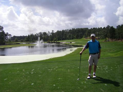 Golfing in Florida