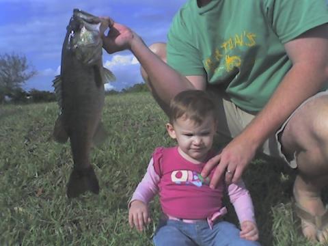 Alexis's First Fish