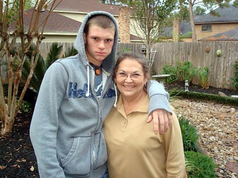 Austin and my Mom