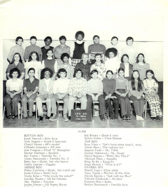 Class of 1973 JHS 60 COSMO
