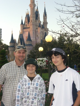 My boys and I in Orlando