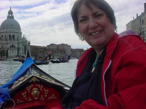 On Gondola in Venice