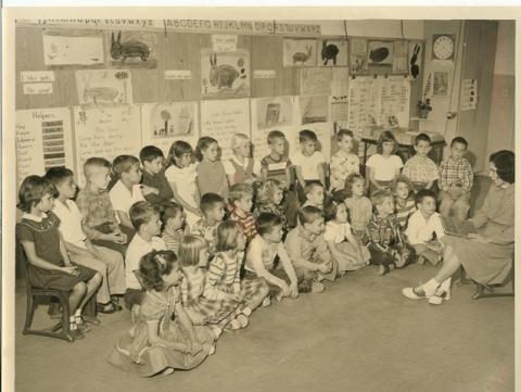 1953, Mrs. Dittman's 1st grade class.