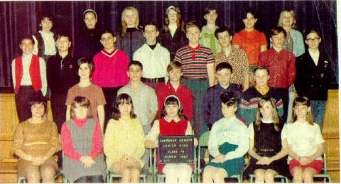 1967 Grade 7 Class Picture