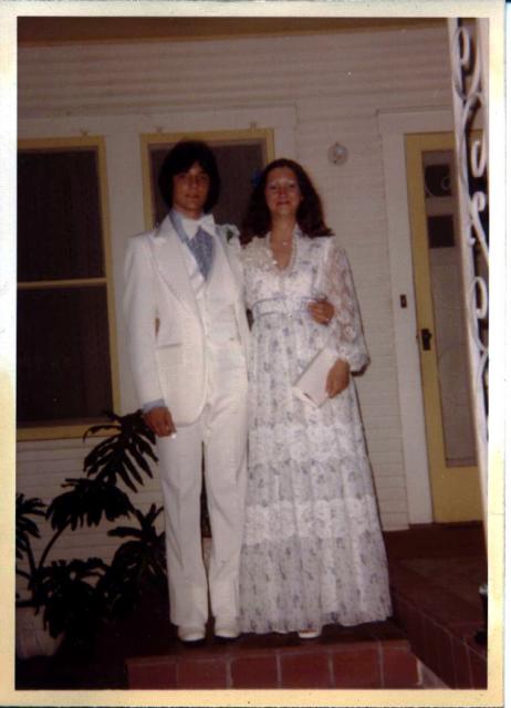Me & Gene Teston - Sr. Prom '77