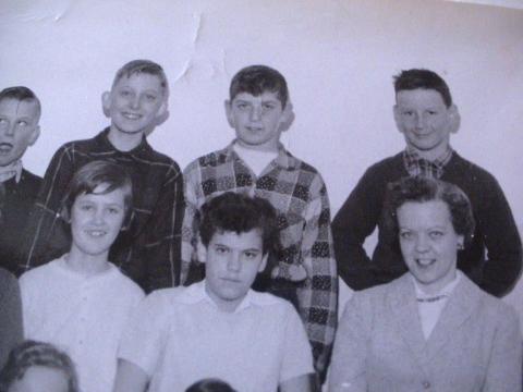 Bob Stewart, unknown, Carol, Unknown Grade 6 Glenwood