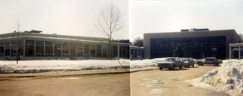 Front of CCHS Winter '77/'78