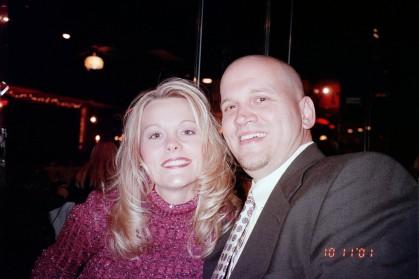 Sandy Seubert and her husband, Todd