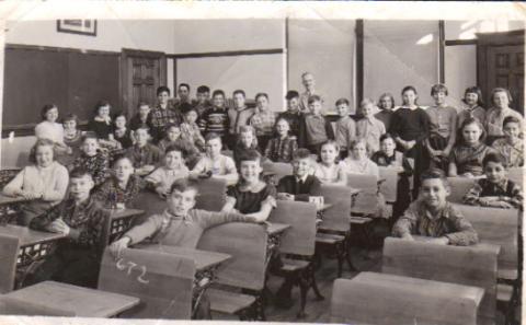 Grade 5, 1954-1955, Mr. Story, Frankland Public School