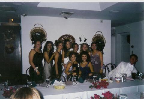 Girls At El Papagallo Prom Night
