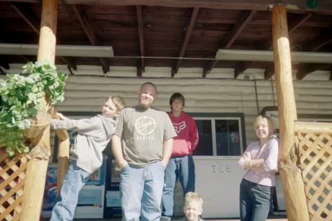 ed and my kids in CO