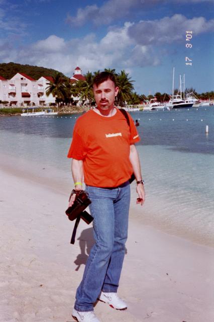 Michael B. on beach