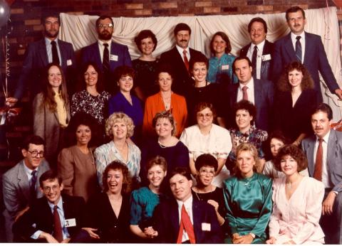 Holcomb Class of 1964 in 1988