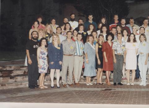 20 year reunion Class of '71 Left side