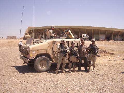 Mike in Iraq