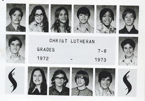 1972 Christ Lutheran School Oak Park Illinois