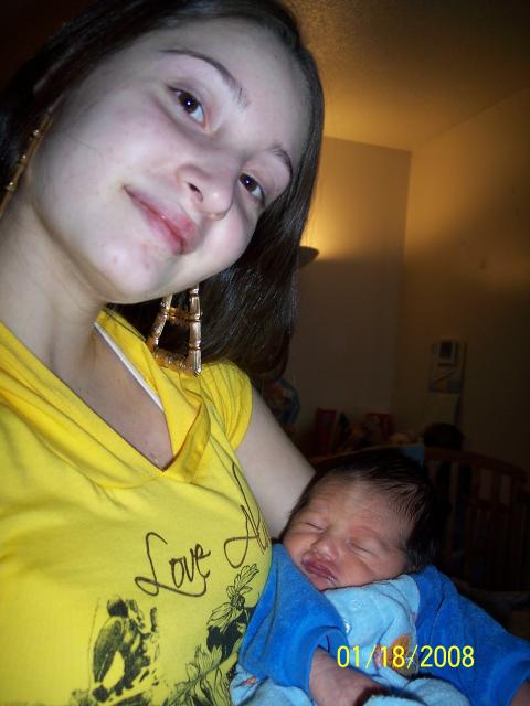 Mommy & baby Michael