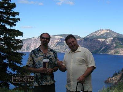 Rick & Dan  (Crater Lake)