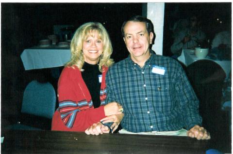 Nancy Taylor and Mike Mooneyham