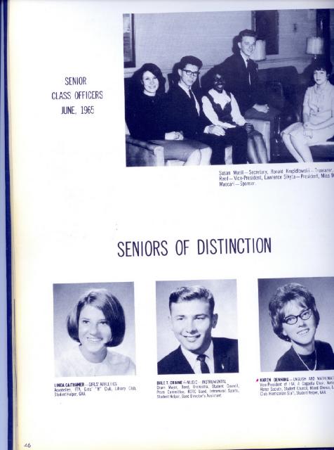 Class Officers, June, '65