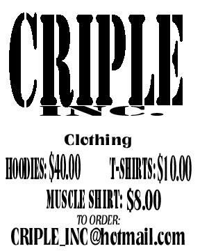 8) New flyer- CRIPLE INC