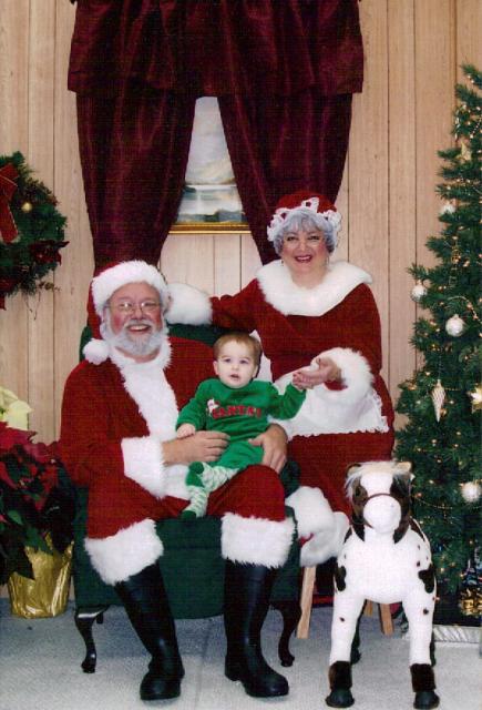 BJ & Santa '06