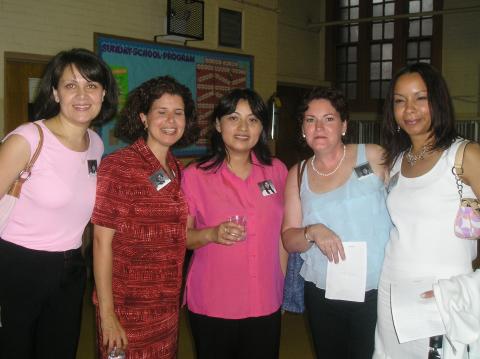 Carolyn, Ana, Mercedes, Dierdra, Frances